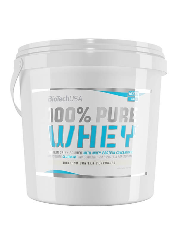 100% PURE WHEY 4000gr  bourbon vanília Biotech