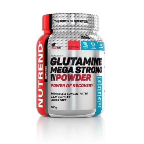 Aminosav Nutrend Glutamin Mega Strong Powder 500g  görögdinnye Nutrend