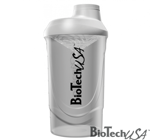 Átlátszó Wave Shaker - 600 ml  fehér Biotech