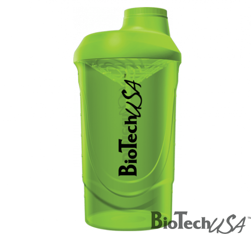 Átlátszó Wave Shaker - 600 ml  zöld Biotech