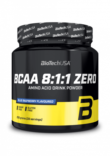 BCAA 8:1:1 ZERO 250g  kék málna Biotech