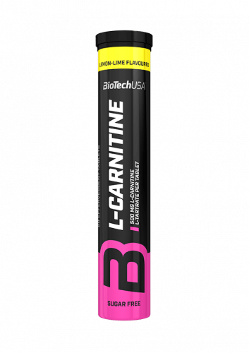 BioTech L-Carnitine 500 pezsgőtabletta citrom-lime Biotech