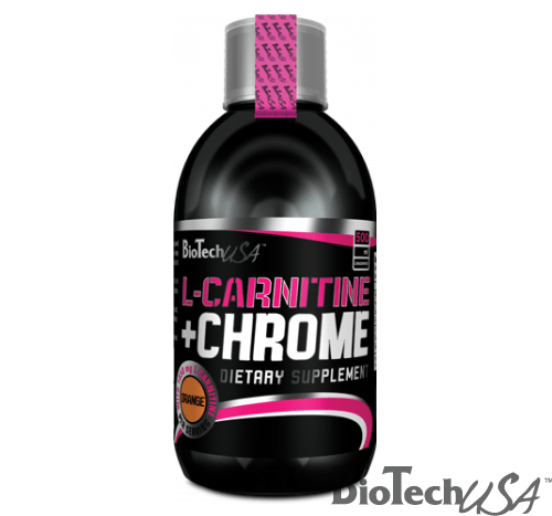 BioTech L-Carnitine + Chrome  narancs Biotech