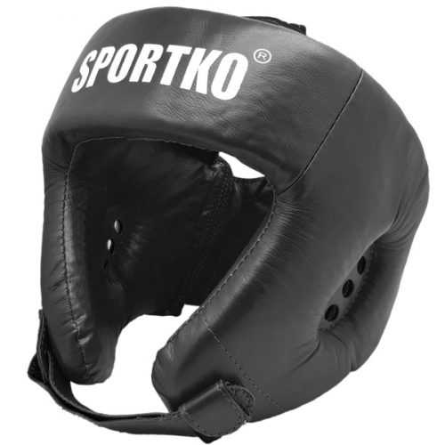 Box fejvédő SportKO OK1  fekete  M Sportko
