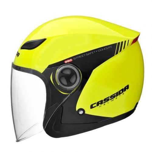 Bukósisak Cassida Reflex Safety  fekete-fluor sárga  L(59-60) Cassida