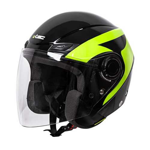 Bukósisak W-TEC Nankko Black-Fluo NK-627  L(59-60) W-tec