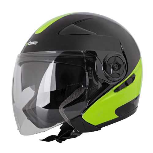 Bukósisak W-TEC Neikko Black-Fluo  L(59-60) W-tec