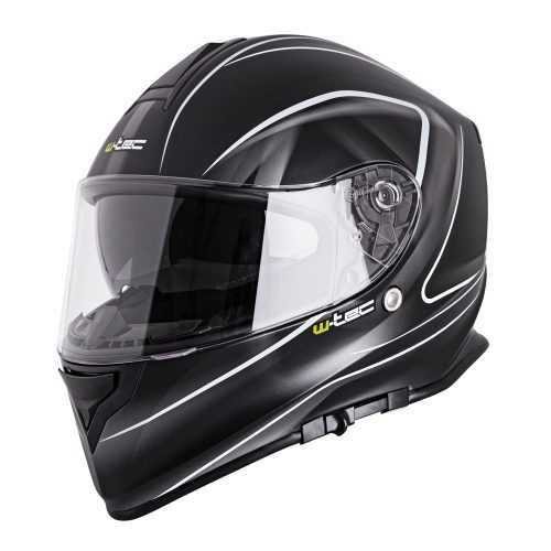 Bukósisak W-TEC V127  fekete grafikás  L(59-60) W-tec