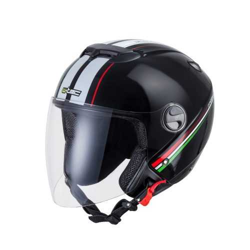 Bukósisak W-TEC YM-617  Corsa Black  L(59-60) W-tec