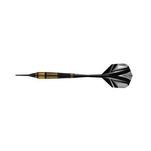 Darts nyíl Harrows Vivid Soft 18g R Black 3 db Harrows