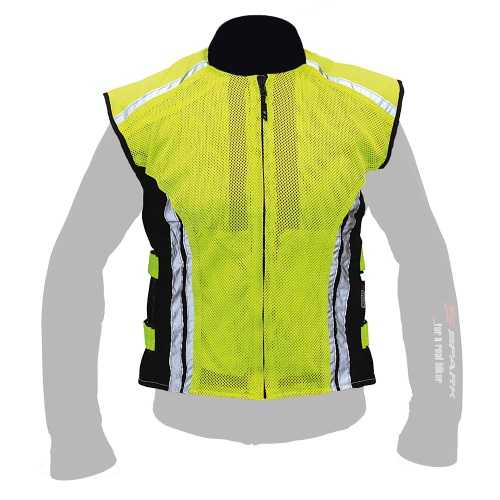 Fényvisszaverő mellény SPARK Neon  fénvisszaverő sárga  2XL Spark