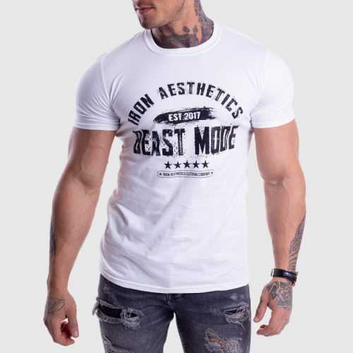 Férfi fitness póló Iron Aesthetics Beast Mode Est. 2017