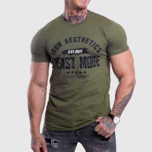 Férfi fitness póló Iron Aesthetics Beast Mode Est. 2017