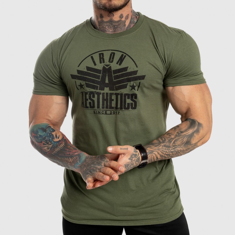 Férfi fitness póló Iron Aesthetics Force