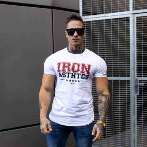 Férfi fitness póló Iron Aesthetics VARSITY