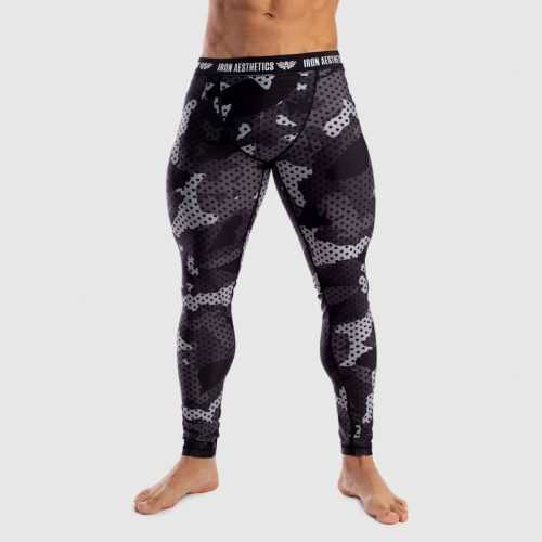 Férfi leggings Iron Aesthetics DOTS camo Iron Aesthetics