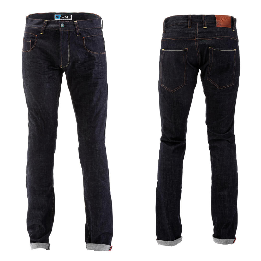 Férfi motoros farmer PMJ City  kék  30 Pmj promo jeans