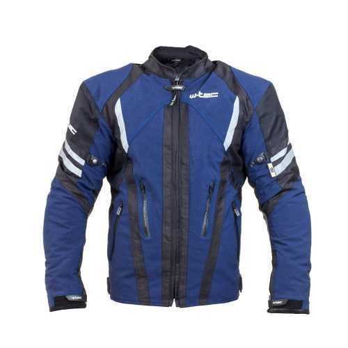 Férfi motoros kabát W-TEC Briesau NF-2112  kék-fekete  3XL W-tec