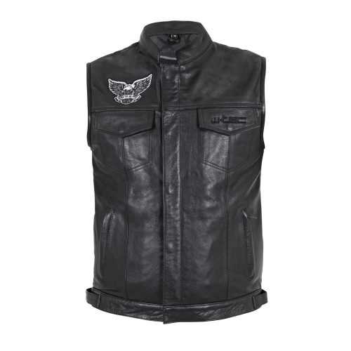 Férfi motoros mellény W-TEC Midvora  fekete  4XL W-tec