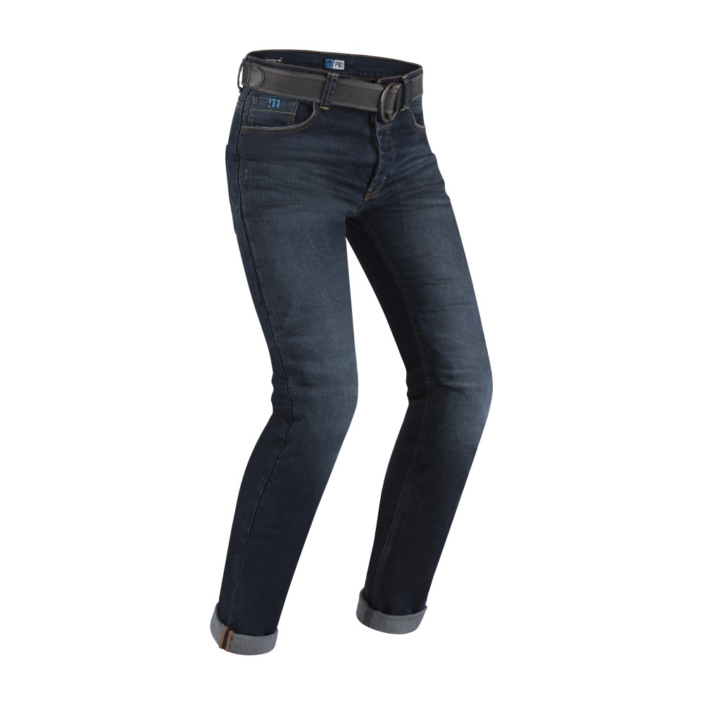 Férfi motoros nadrág PMJ Legend Café Racer  kék  30 Pmj promo jeans