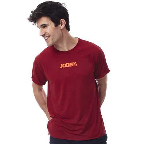 Férfi póló vízi sportokhoz Jobe Rashguard Loose Fit  piros  L Jobe