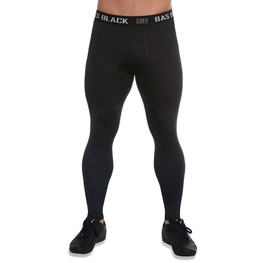 Férfi sport leggings BAS BLACK Evergym  fekete  L Bas black