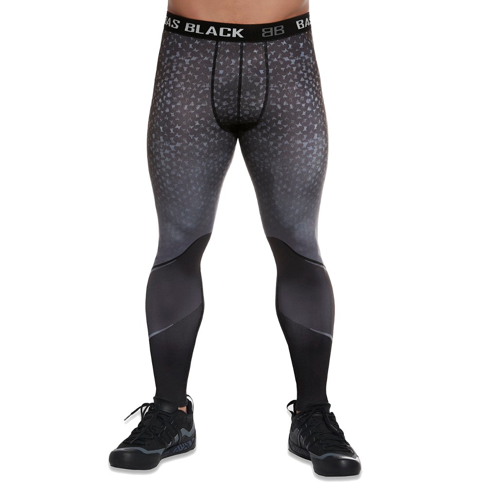 Férfi sport leggings BAS BLACK Hardmen  szürke  S Bas black