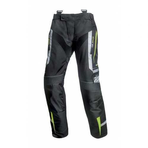 Férfi textil motoros nadrág Spark Mizzen  fekete-fluo  XXL Spark