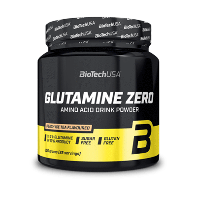 Glutamine Zero - 300 g  barackos ice tea Biotech