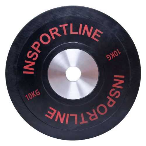 Gumis súlytárcsa inSPORTline Bumper Plate 10 kg Insportline