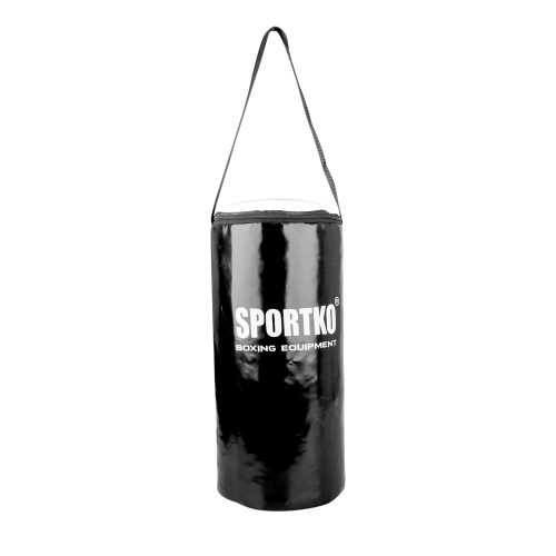 Gyerek boxzsák SportKO MP10 19x40 cm  fekete-fehér Sportko