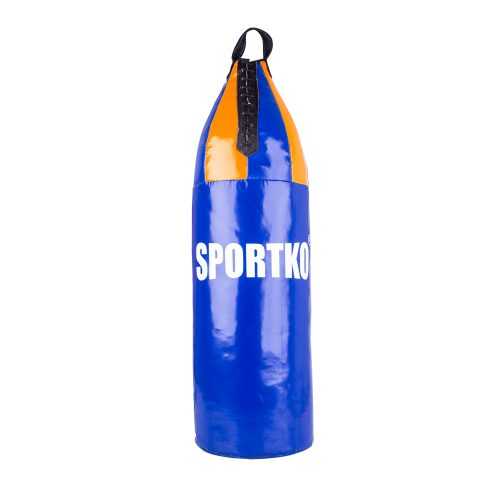 Gyerek boxzsák SportKO MP8 24x70 cm  kék-narancssárga Sportko