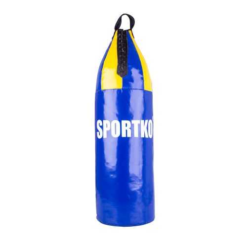 Gyerek boxzsák SportKO MP8 24x70 cm  kék-sárga Sportko