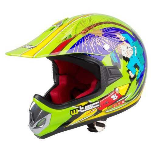 Gyermek bukósisak W-TEC V310  ghost dot  XL(55-56) W-tec
