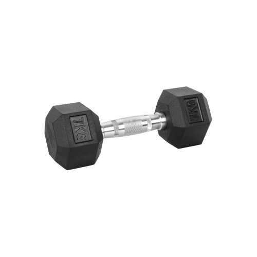 Hatszögű kézisúlyzó 7 kg Insportline