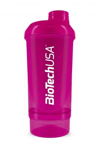 Keverőpalack Biotech Wave+ Compact 500 ml (+150 ml)  Magenta Biotech