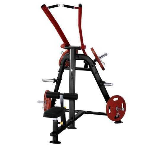 Lat Pull down hátlehúzó Steelflex PlateLoad Line PLLA Steelflex