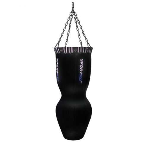 MMA boxzsák SportKO Silhouette MSP 45x110 cm  fekete Sportko