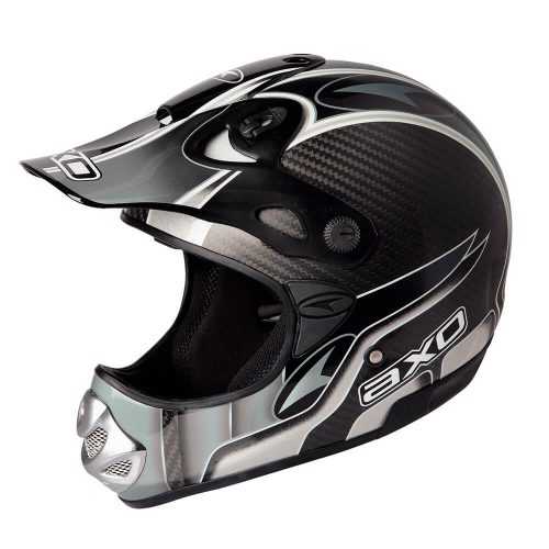 Motocross bukósisak AXO MM Carbon Evo  fekete  L(59-60) Axo