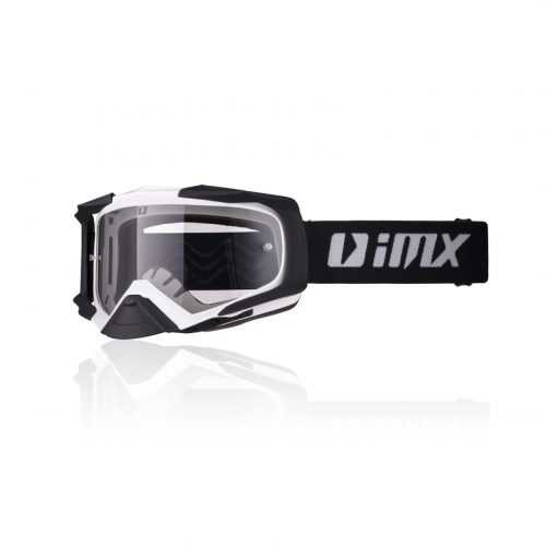 Motocross szemüveg iMX Dust  Fehér-Fekete Matt Imx