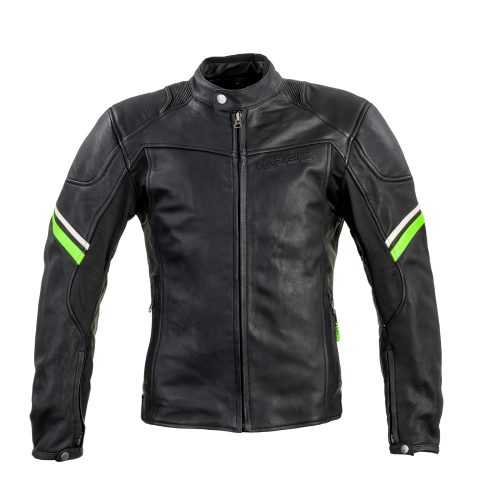 Motoros bőrkabát W-TEC Montegi  matt fekete  4XL W-tec