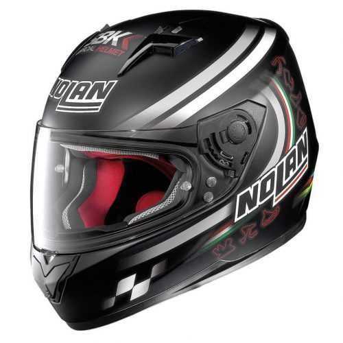 Motoros bukósisak Nolan N64 SBK 89 Flat Black  XS (53-54) Nolan