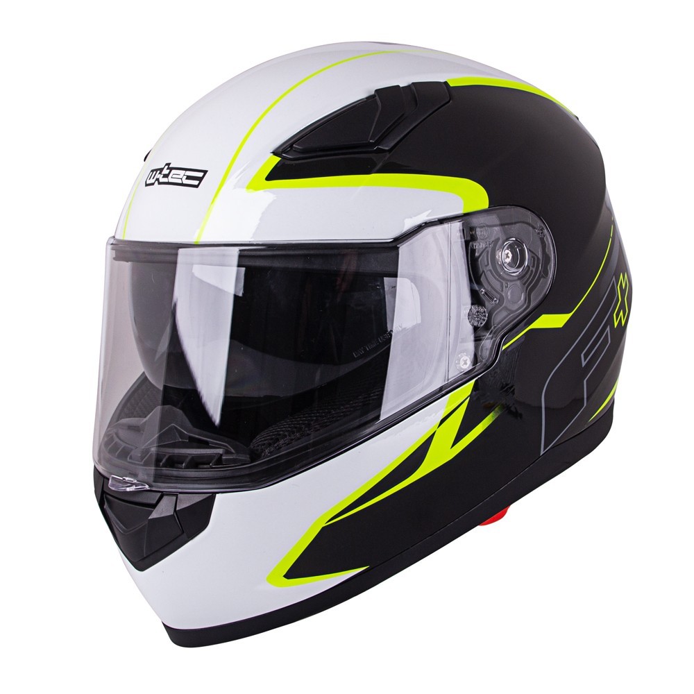 Motoros bukósisak W-TEC FS-816 Black-Fluo Yellow  L(59-60) W-tec