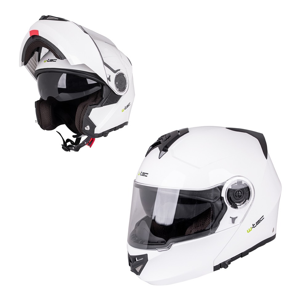 Motoros bukósisak W-TEC V270  fehér  S (55-56) W-tec