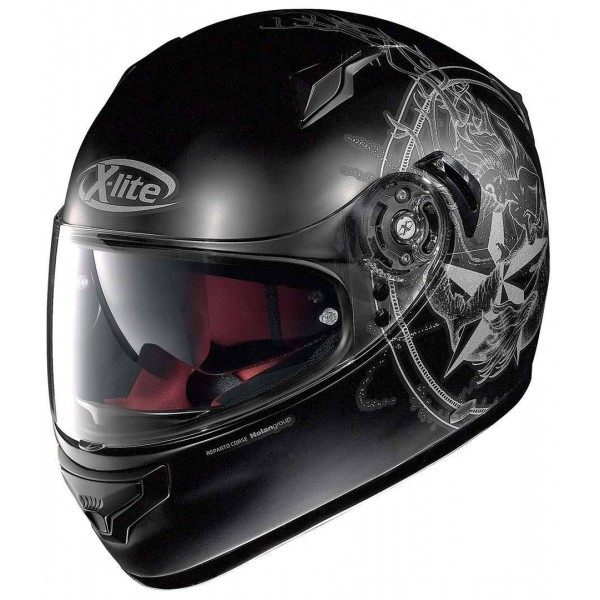 Motoros bukósisak X-lite X-661 Sirene N-Com Flat Black  L(59-60) X-lite