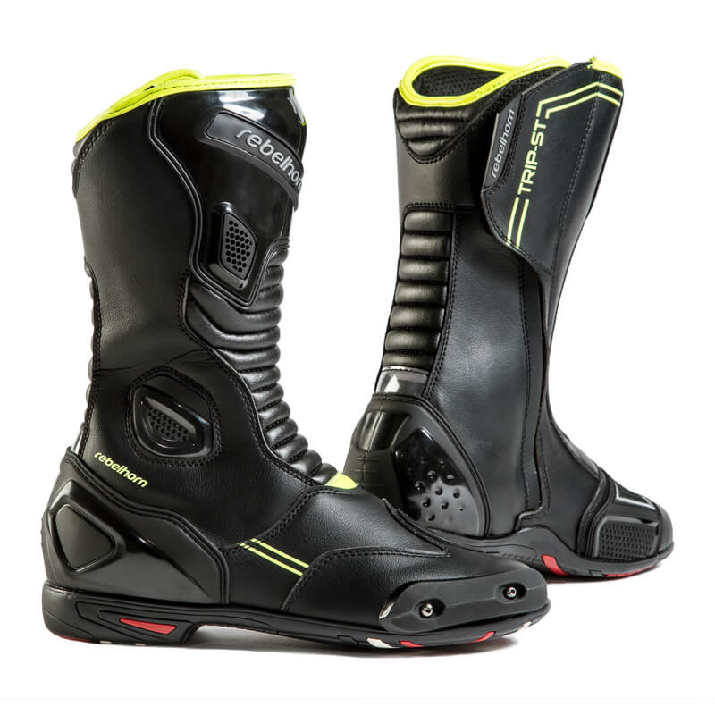 Motoros csizma Rebelhorn Trip ST CE  fekete-fluor sárga  40 Rebelhorn