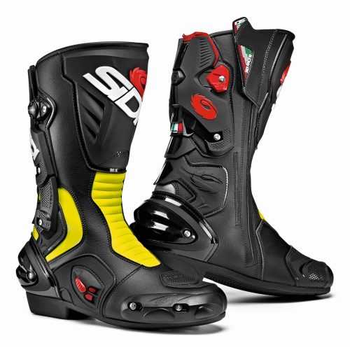 Motoros csizma SIDI Vertigo 2  fekete/sárga fluo  42 Sidi