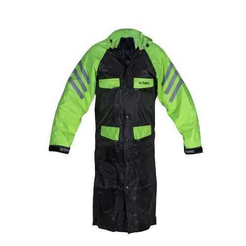 Motoros esőkabát W-TEC Quilda  fekete-fluor sárga  3XL W-tec