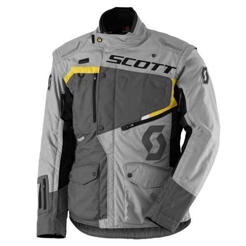 Motoros kabát SCOTT Dualraid DP  szürke-sárga  M(46-48) Scott moto