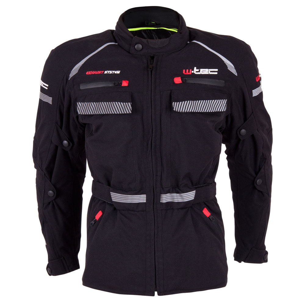 Motoros kabát W-TEC Sokar  2XL  fekete W-tec